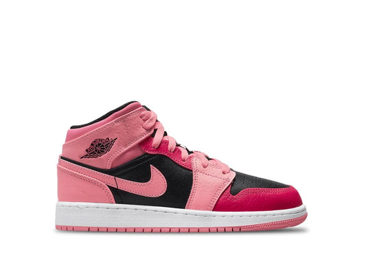 Air Jordan 1 Mid Coral Chalk Pink